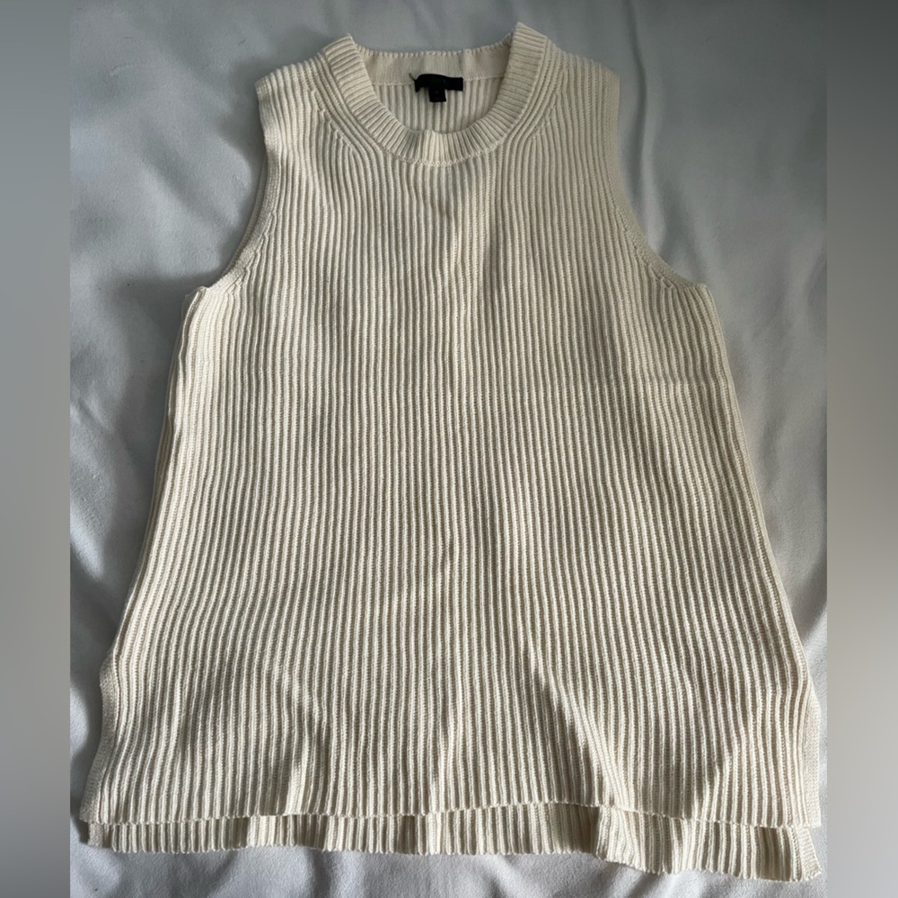 J. Crew sleeveless tunic sweater